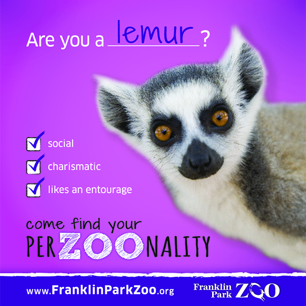 Zoo New England PerZOOnality Digital Advertisement