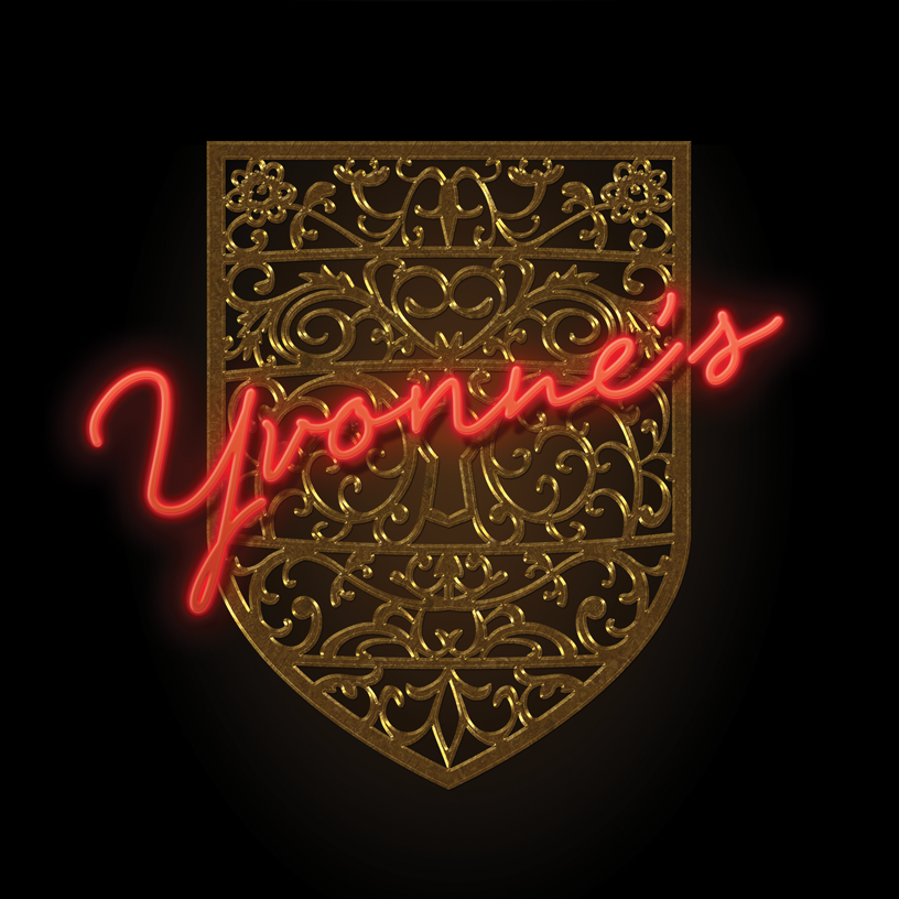Yvonnes Logo and Signage