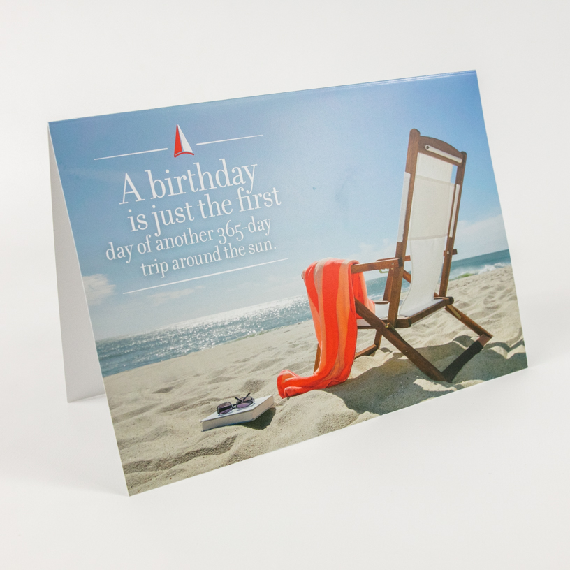 Compass Point Retirement Planning Client Birthday Card