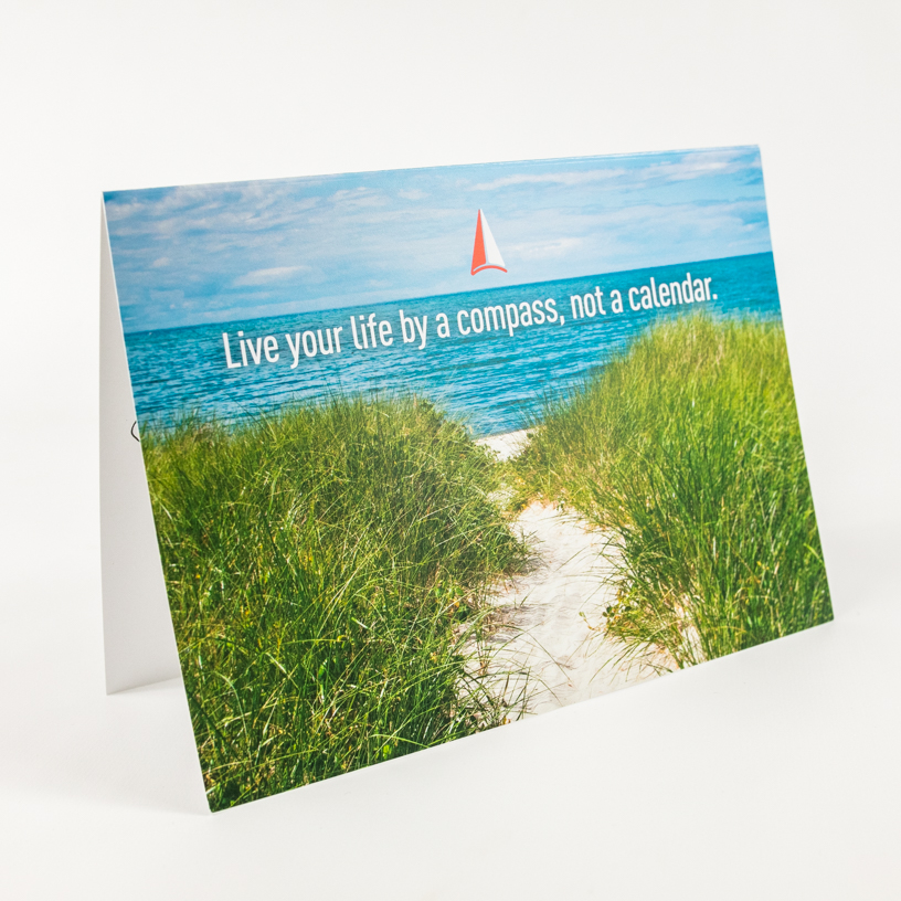 Compass Point Retirement Planning Client Birthday Card