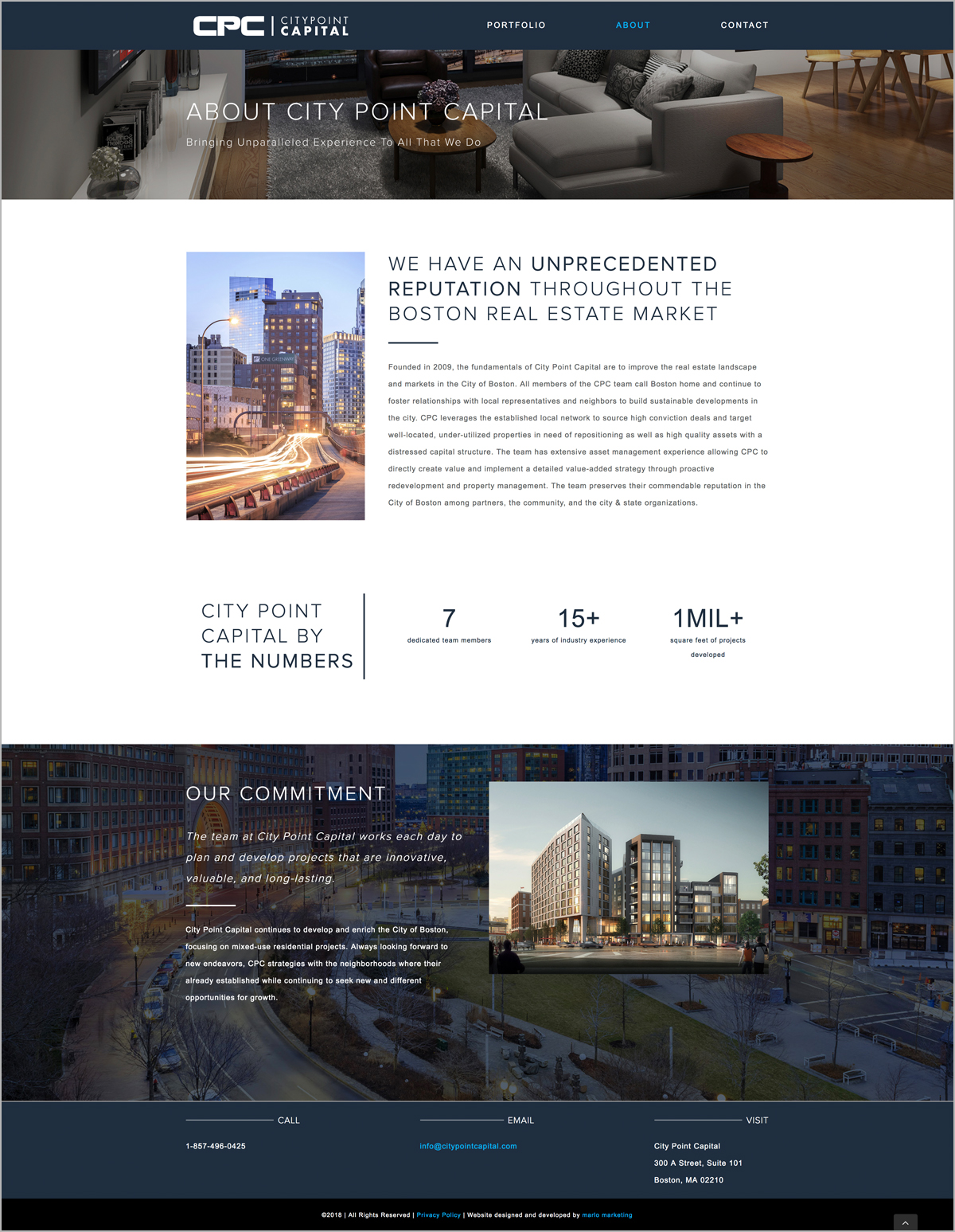 City Point Capital Interior Webpage
